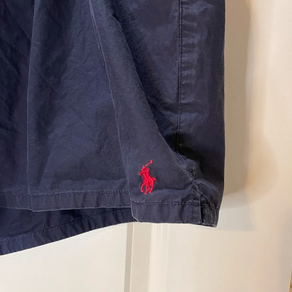 Ralph Lauren Polo Sport Navy Blue Swim Trunks Lined Size XXL